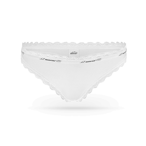 Damen Unterhosen - Tanga - weiß - Elegant Fit - AZ-MT Design
